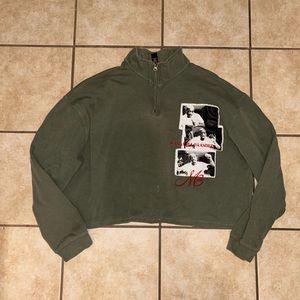 Vintage Makaveli hunter green pullover